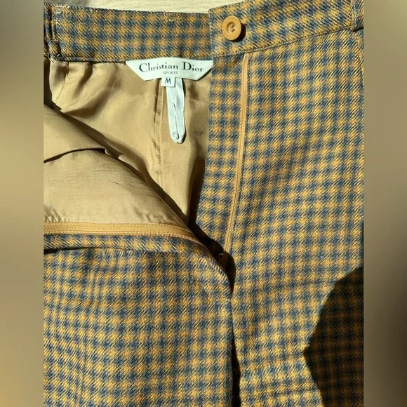 Vintage Christian Dior Sports Wool Dress Pants - Picture 5 of 6